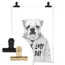 Póster Solti - Bulldog enfadado