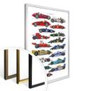Póster Sparshott - Coches de carreras