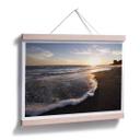 Plakat - Solnedgang ved havet
