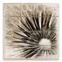 Cuadro de madera Diente de león Poesía - 40x41,5 cm