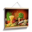 Póster de cocina italiana