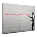 Lienzo Banksy - Ecos en la eternidad