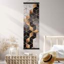 Tekstil plakat Fredriksson - Smoky Cubes - Panorama