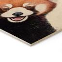 Træbillede Rød Panda - Korenkova