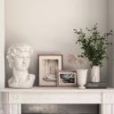 Papel pintado enredadera, papel pintado tejido-no tejido Erismann Versailles blanco, gris, plata