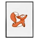 Affiche - Yoga-renard 08