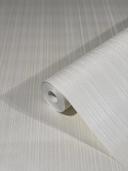 non-woven tapet med skinnende fine striber og linjer beige striber af Harald Glööckler