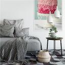 Muurprints Rozentaart