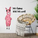 Sticker mural Hagenmeyer - I was a lama, before itwas cool