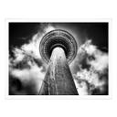 Póster Marrón - Torre de TV de Berlín