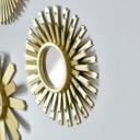 Wandspiegel 3er Set Vintage gold - Lima - Ø 25 cm