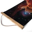 Póster de tela James Webb Telescope - Cosmic Hurricane Herbig Haro 49/50 - Panorama