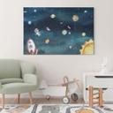 Cuadro lienzo aventura espacial con astronautas - Oliver Robins