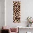 Tekstil plakat Vild leopard - Dyreprint - Tunaboylu - Panorama