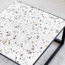 Plateau de table en verre - Terrazzo - Carré