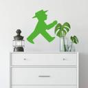 Muursticker Ampelmann - Wandelaar
