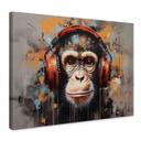 Lienzo mono DJ con auriculares - Magnusson