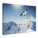 Snowboarder - Lærredsprint
