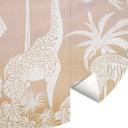 Jungleparadis med vilde dyr Fototapet - Ombre - Kikki Belle - Rundt - vliesetapet/selvklæbende non-w