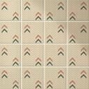 Azulejos Adhesivos Boho - espiga arena rojo marrón verde - lote de 12