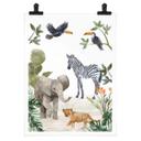 Póster Goed Blauw - Bebés de la selva