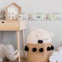 A.S. Création Lovely Kids Frise autocollante enfant - Multicolore, Jaune