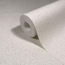 Papel pintado no tejido de color beige con textura de yeso liso