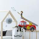 Wallsticker - Michel Agullo - Brandmand i aktion