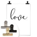 Plakat - Handwritten Love