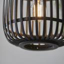 Pendelleuchte Willi, schwarz, 130 x 21,5 cm, Metall Pendellampe