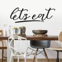 Wallsticker - let's eat