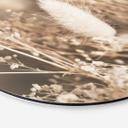 Tableau sur alu-Dibond Annie - Faisceau d'herbes - Rond