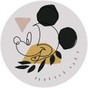 Selvklæbende tapet - Mickey Modern Art - 125 x 125 cm