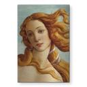 Geborsteld Alu-Dibond met goud-, zilver- & kopereffect - Portret van Venus - Botticelli