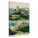 Lærredsprint - Treechild - Small village in the middle of green hills
