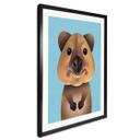 Plakat Braun - Quokka