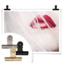 Póster Labios rojos