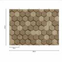 Geometrisk GraphicBlocks2 beige brun - non-woven tapet Designwalls 2 - 2,55 x 3,5 m