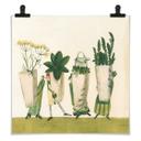 Póster Leffler - Semillas de plantas aromáticas