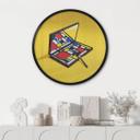 Póster paleta de maquillaje al estilo de Piet Mondrian - Pozdniakov - Redondo