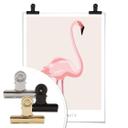 Plakat - Pink Beauty - Flamingo