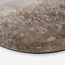 Wanddecoratie Pampasgras en grassen in beige - Ms Tiff - Alu-Dibond Rond