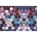 Livingwalls papier peint photo ARTist Rugged Marble Marmor bleu, or, violet