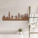 Chapa de caoba Wood Art - Skyline London