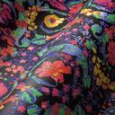 Versace tapet i farverigt og sort non-woven tapet med blomster design tapet Floral