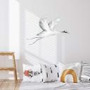 Wallsticker med flyvende trane - Kvilis