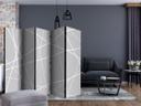 Screen room divider - Moderne edderkoppespind, 3-delt