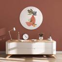 Tableau sur verre Kubistika - Citron juteux