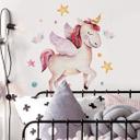 Sticker mural Kvilis - Licorne ailée