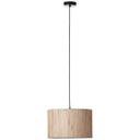 Pendelleuchte Valentin, braun, 120 x 35 cm, Seegras Pendellampe